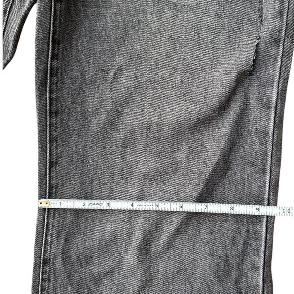 TATIKA long black cotton high waist jaens sz M - Picture 10 of 12